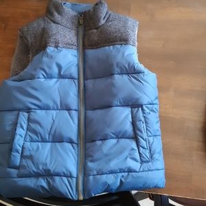 Blue grey vest